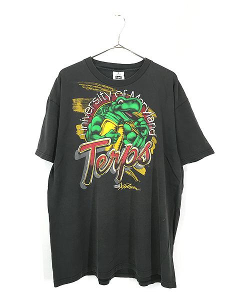 古着 00s USA製 Maryland Terrapins テラピンズ カレッジ スポーツ Tシャツ XL 古着の通販は 6,490円