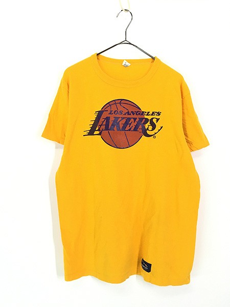 古着 90s USA製 NBA Los Angeles Lakers レイカーズ Tシャツ L 古着の