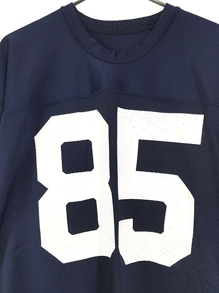 定番，セール 古着 80s USA製 Champion 「85」 ナンバリング メッシュ