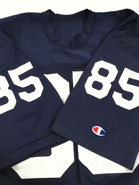 定番，セール 古着 80s USA製 Champion 「85」 ナンバリング メッシュ