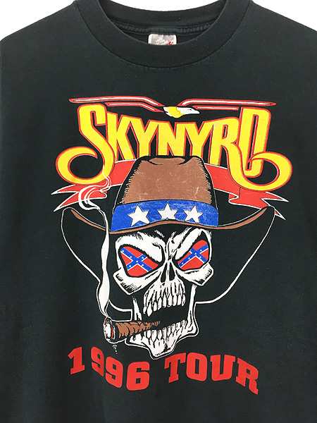 古着 90s Lynyrd Skynyrd × The Doobie Brothers スカル ツアー ロック