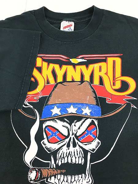 古着 90s Lynyrd Skynyrd × The Doobie Brothers スカル ツアー ロック