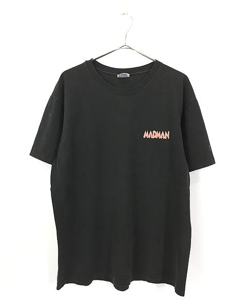 古着 90s MADMAN マッドマン アメコミ キャラクター 両面 Tシャツ L 古着の通販は