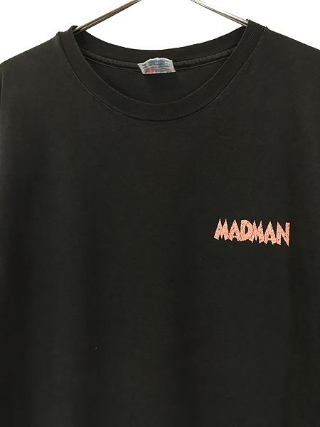 古着 90s MADMAN マッドマン アメコミ キャラクター 両面 Tシャツ L 古着の通販は