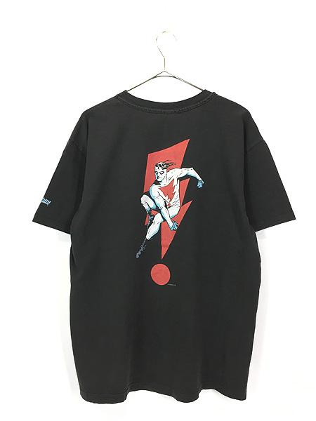 古着 90s MADMAN マッドマン アメコミ キャラクター 両面 Tシャツ L 古着の通販は