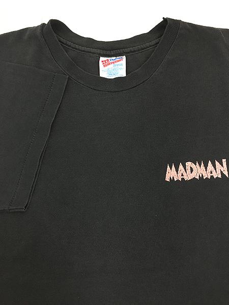 古着 90s MADMAN マッドマン アメコミ キャラクター 両面 Tシャツ L 古着の通販は