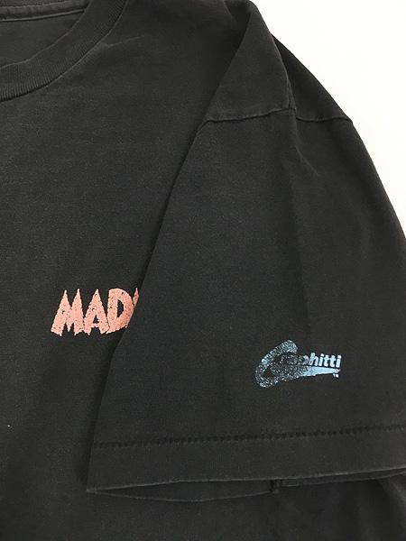 古着 90s MADMAN マッドマン アメコミ キャラクター 両面 Tシャツ L 古着の通販は