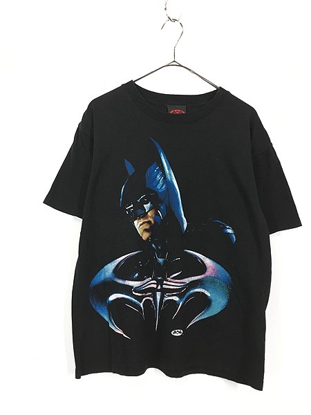 古着 90s BATMAN バットマン アメコミ ヒーロー 実写 ムービー Tシャツ XL 古着｜au PAY マーケット