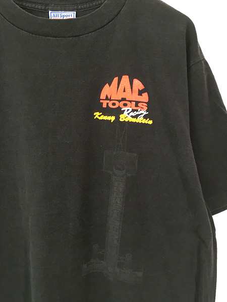 古着 90s USA製 MAC TOOLS Racing 「Kenny Bernstein」 バドワイザー