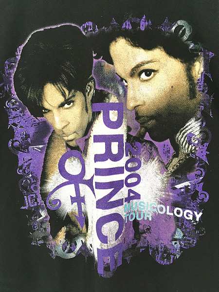 古着 00s PRINCE 「MUSICOLOGY TOUR」 ツアー ファンク ロック Tシャツ