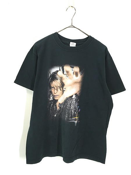 古着 00s David Bowie 「REALITY TOUR 2003」 ツアー ロック ミュージック Tシャツ M 古着