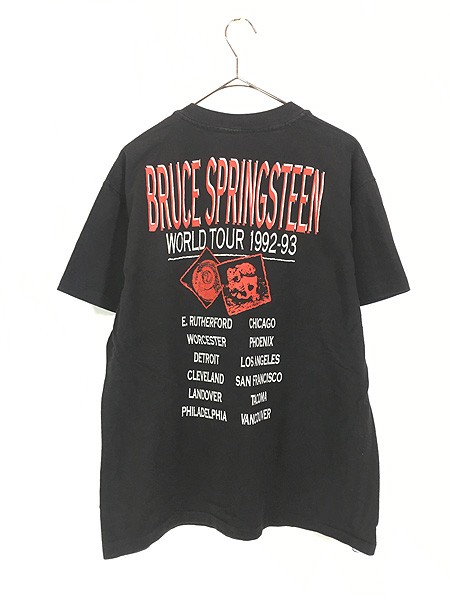 古着 90s USA製 Bruce Springsteen 「World Tour 1992-93」 ロック