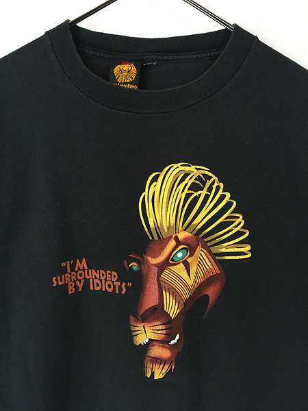 古着 Disney The Lion King ライオンキング ミュージカル Tシャツ M位