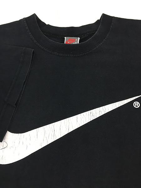 古着 90s Canada製 NIKE BIG スウォッシュ プリント Tシャツ L 古着の通販は 古着 90s Canada製 NIKE BIG スウォッシュ プリント Tシャツ L 古着の通販は