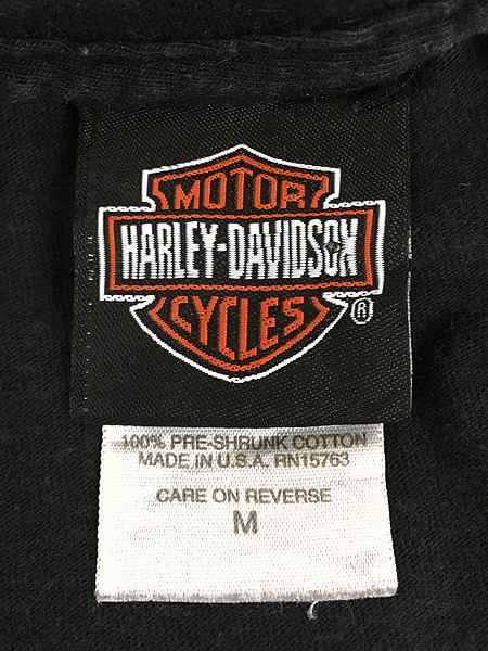 古着 00s USA製 HARLEY DAVIDSON 「got Harley?」 Tシャツ M 古着の