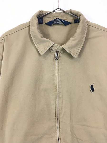 古着 Polo Ralph Lauren スウィング トップ ジャケット ベージュ XL