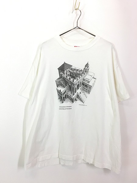 名作の一つ超レア ✦デッドストック✦ ヴィンテージ エッシャー Tシャツ アート