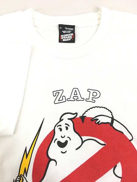 古着 80s Canada製 「ZAP BUSTERS」 ゴースト バスターズ パロディ T