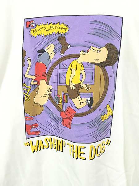 カラーホワイト【専用】90s Beavis and Butt-Head T-SH XL