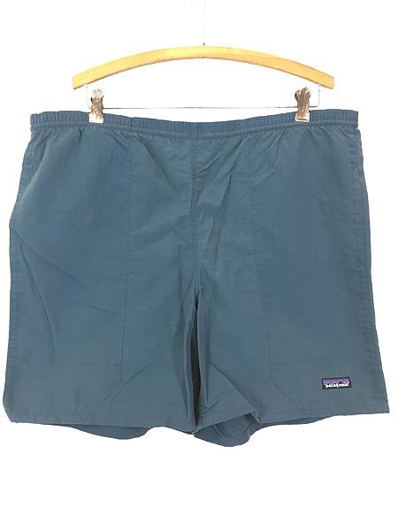古着 Patagonia 無地 ソリッド バギーズ ロング ショーツ ショート パンツ ネイビー XL位 古着