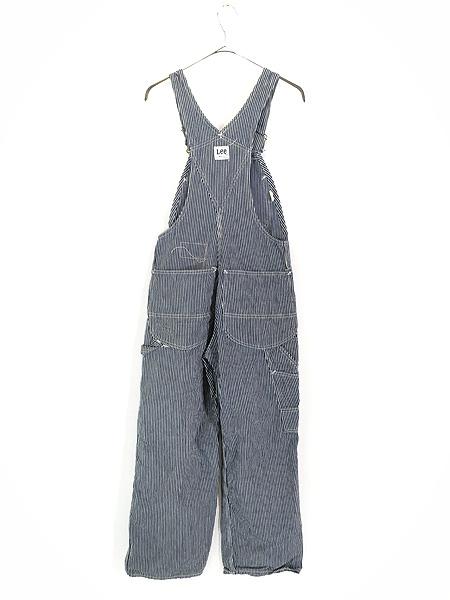Lee オーバーオール サロペット ヒッコリー 古着 USA