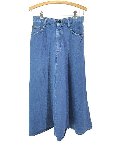 レディース 古着 90s USA製 Hunt Club デニム フレア スカート ロング丈 M位 古着の通販は