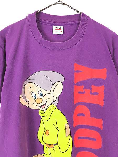 90's 7人のこびと Tシャツ “MADE IN USA” - used&vintage box Hi