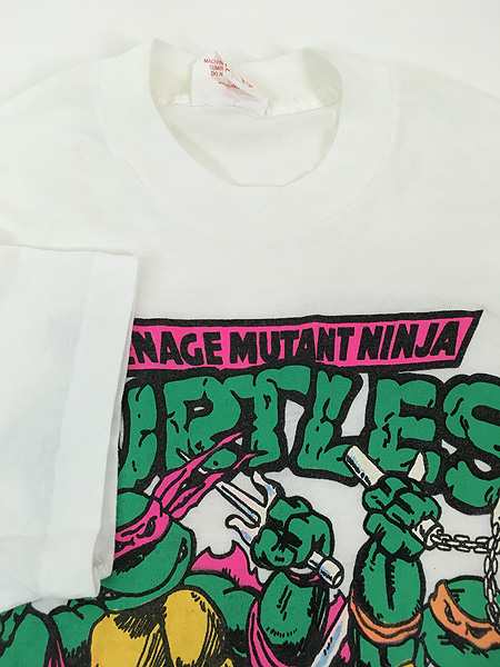 レディース 古着 80s USA製 Teenage Mutant Ninja Turtles