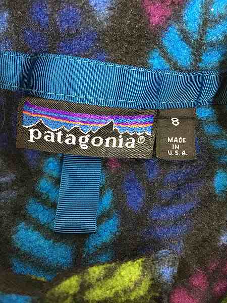 レディース 古着 91s USA製 Patagonia 名作 「Spears Leaf」 リーフ 総