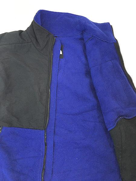 レディース 古着 90s TNF The NorthFace ロゴ 刺しゅう ナイロン 切替
