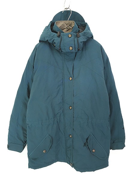 レディース 古着 90s TNF The North Face 2way コットンクロス ダウン ジャケット パーカー L 古着の通販は