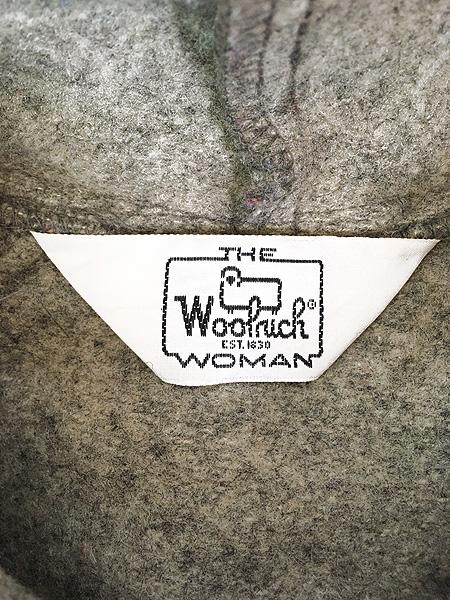 レディース 古着 80s USA製 WoolRich マルチ ボーダー ブランケット ウール ジャケット S 古着の通販は