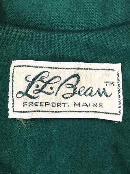 レディース 古着 70s LL Bean 「Remington」 ヘビー フランネル シャモアクロス シャツ ヘビネル L位 古着