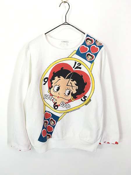 レディース 古着 80s USA製 BETTY BOOP ベティー ブープ 腕時計 BIG