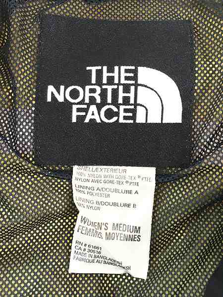 レディース 古着 90s TNF The North Face 「GORE-TEX」 ゴア マウンテン ライト ジャケット パーカー M 古着