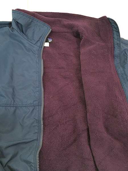 古着 92s USA製 Patagonia 裏地 フリース シェルド シンチラ キャプ