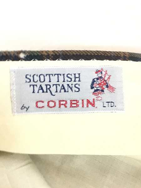 古着 60s Logan's × CORBIN スコティッシュ タータン チェック ウール