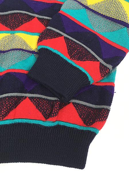 COOGI カラフルニットセーター M coogi クージーニット 90年代に大流行したニットウェアブランド「COOGI （クージー）」が日本