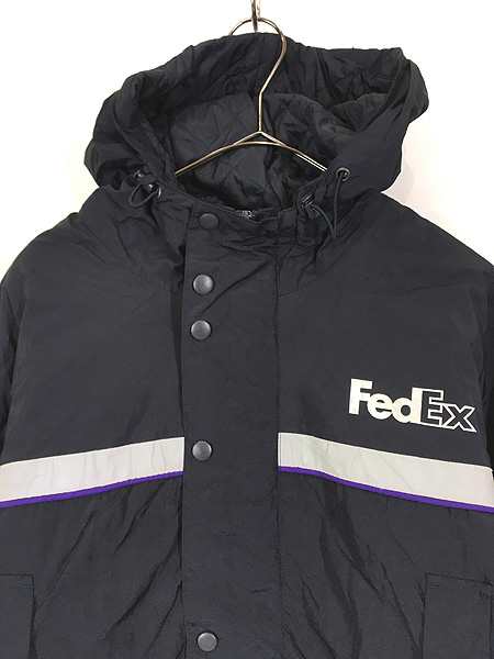 古着 90s FedEx フェデックス リフレクター デザイン パデット