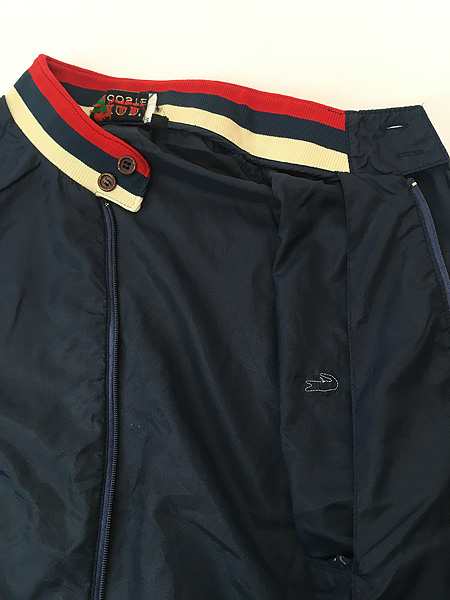 古着 70-80s IZOD LACOSTE ワニ パッチ ナイロン スウィングトップ