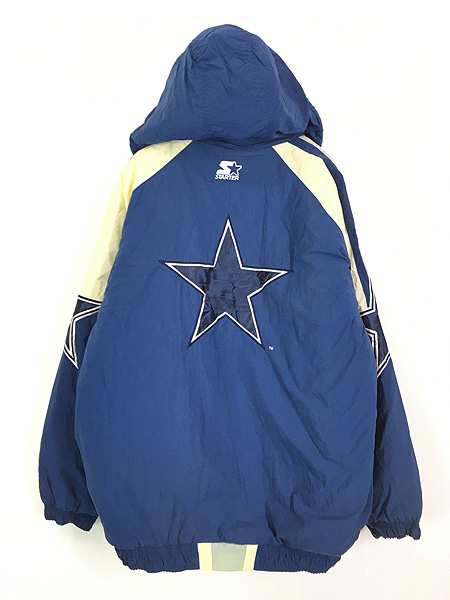 古着 90s NFL Dallas Cowboys カウボーイズ 2way パデット ナイロン