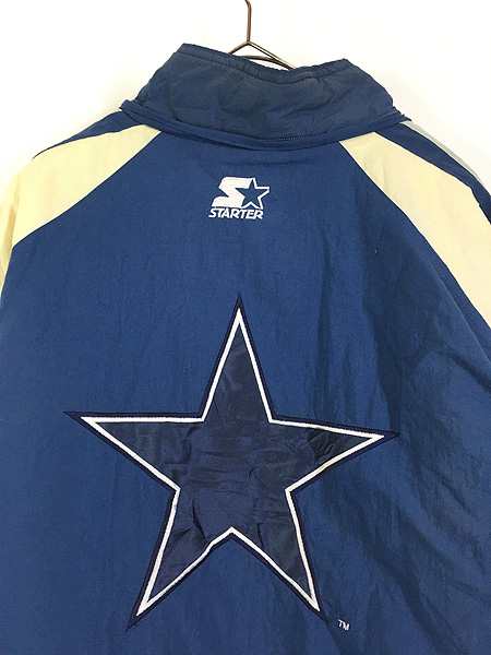 古着 90s NFL Dallas Cowboys カウボーイズ 2way パデット ナイロン