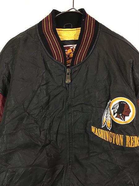 90s VINTAGE ヴィンテージ レッドソックス スタジャン L 古着 90s NFL Minnesota Vikings バイキングス 本革 オール