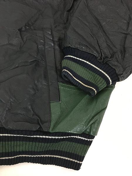 NFL PACKERS レザージャケット 送料無料 パッカーズ バックロゴ レアカラー ゆるだぼ90s レザー
