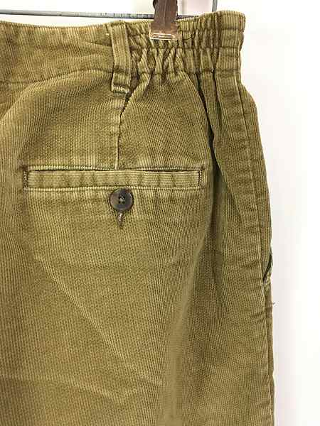 古着 80s USA製 LL Bean ベロア コーデュロイ リラックス タック