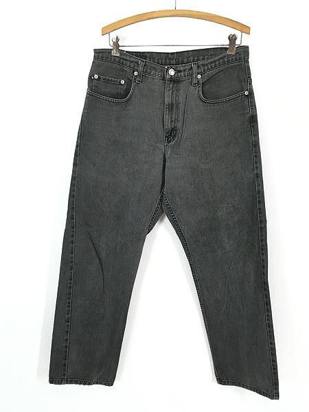 古着 POLO JEANS Ralph Lauren 5ポケット ブラック デニム パンツ ジーンズ W34 L29 古着の通販は 6,838円