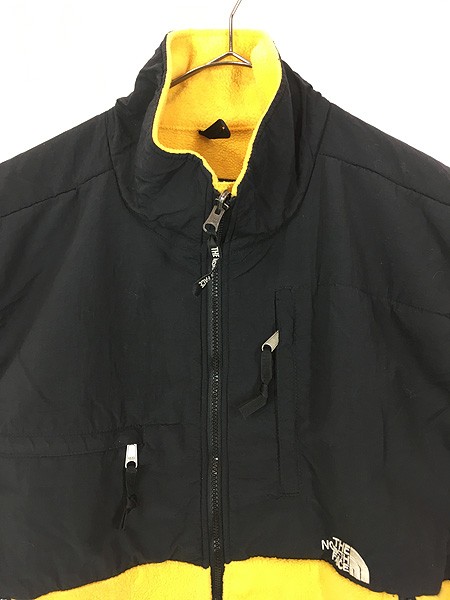 古着 90s TNF The North Face ナイロン 切替 デナリ フリース ベスト