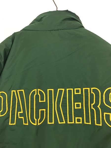 古着 90s NFL Green Bay Packers パッカーズ ナイロン × メッシュ