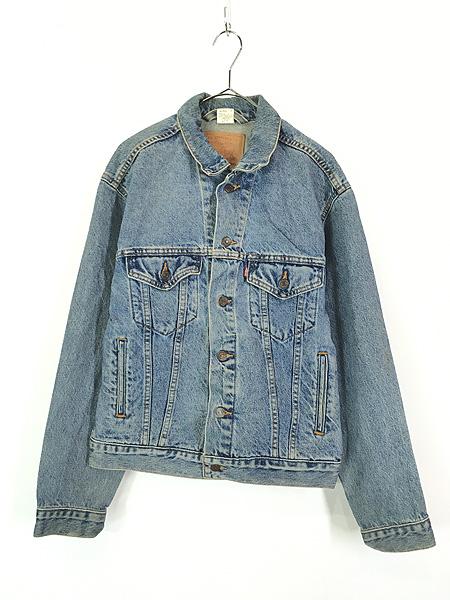 古着 00s Levi's 70507-0389 デカパッチ ビッグシルエット デニム トラッカー ジャケット Gジャン Sの通販は 5,940円
