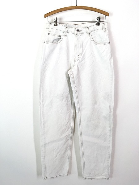 古着 90s USA製 Levi's Silver Tab ホワイト デニム パンツ ジーンズ ルーズ W32 L32の通販は 17,490円
